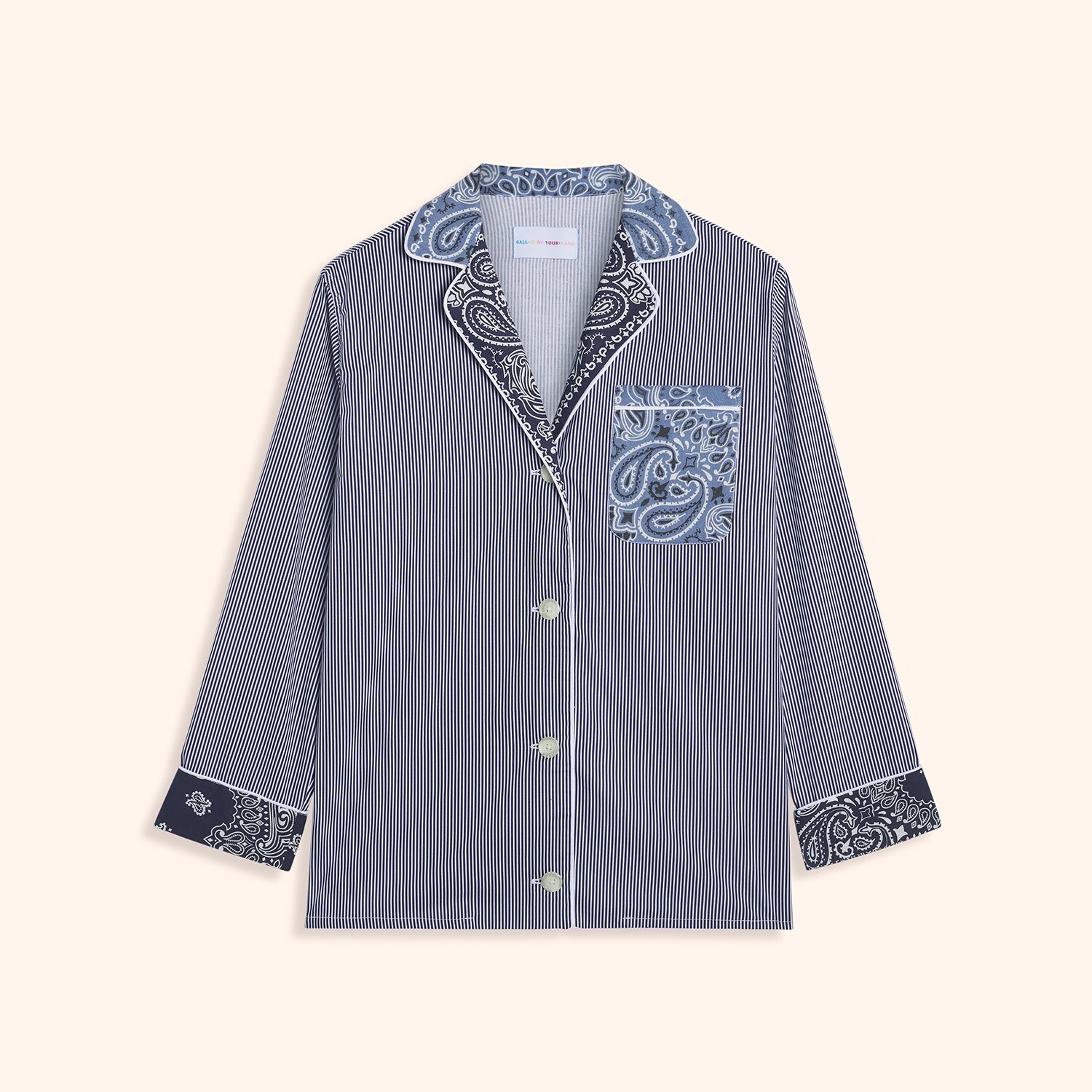 Chemise rayures et  Bandanas