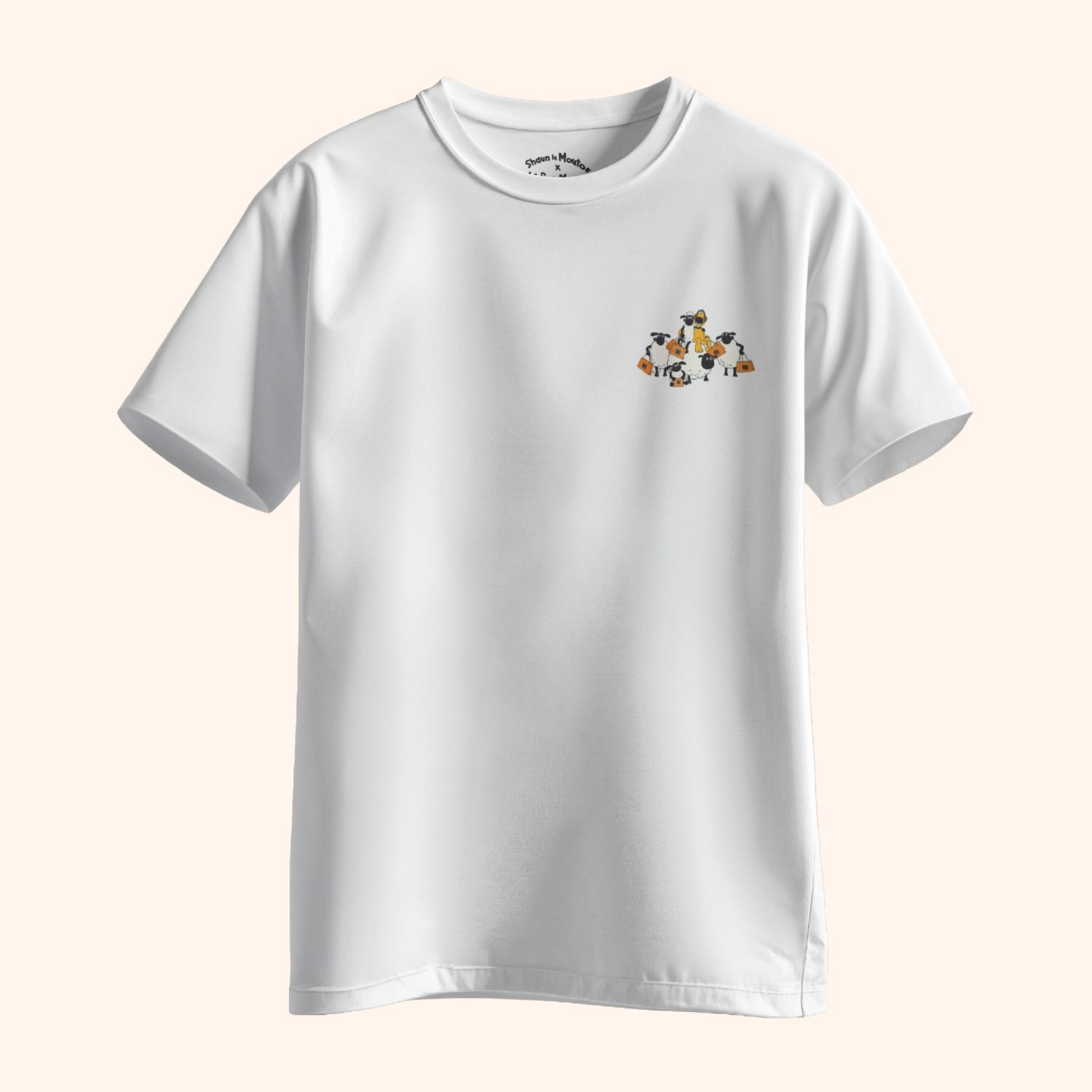 T-shirt Adulte Shaun Le Mouton "Escalator"