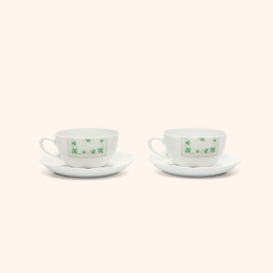 Set de 2 tasses à thé et soucoupes, , hi-res
