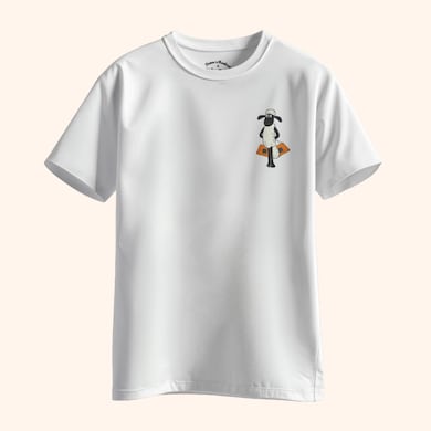 T-shirt Adulte Shaun Le Mouton "Saut", , hi-res
