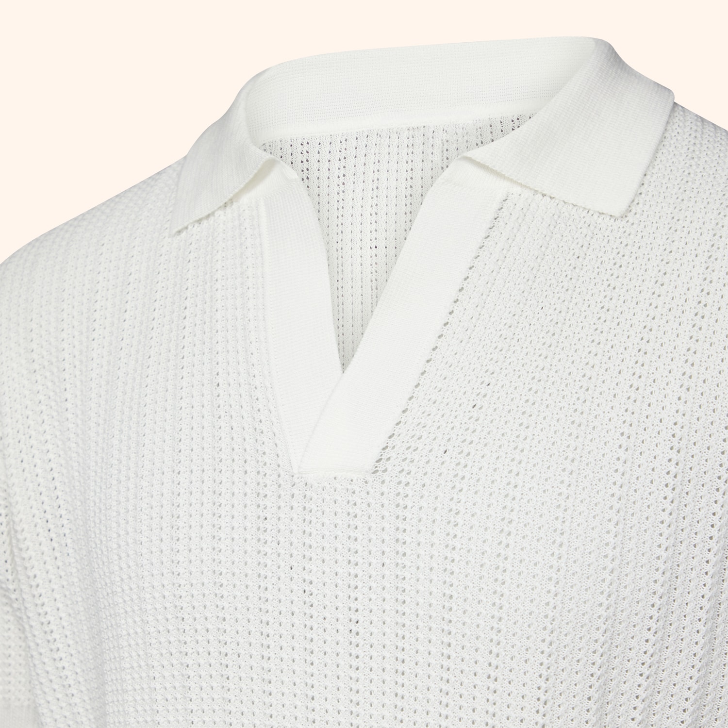 Polo armur&eacute; col skipper