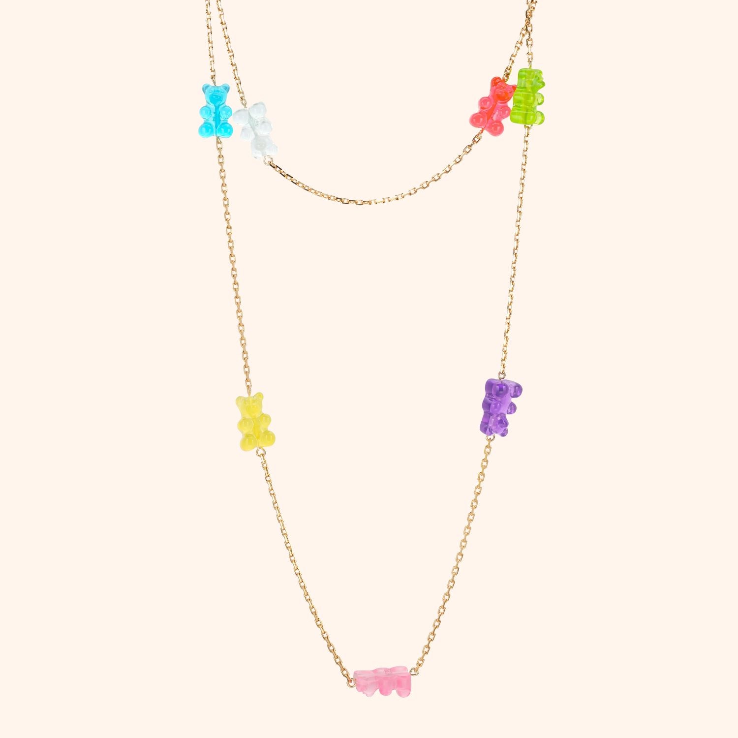 Collier à superposer - Nostalgia Bear