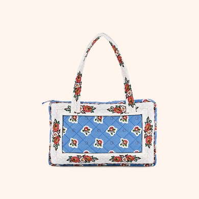 Sac Adiana matelassé imprimé "Printemps Petite Rose", , hi-res