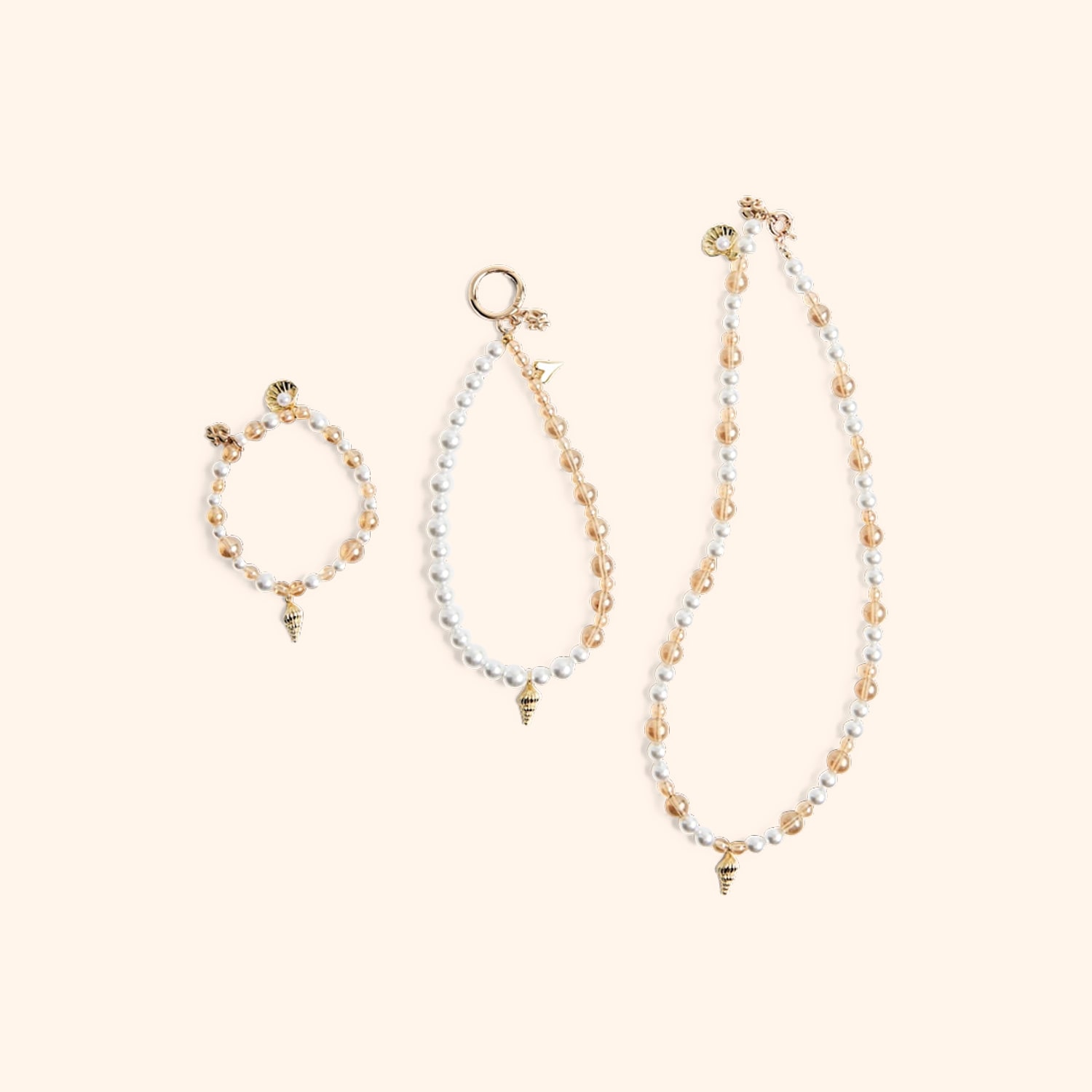 Kit bijoux 3 en 1 "Clean Girl"