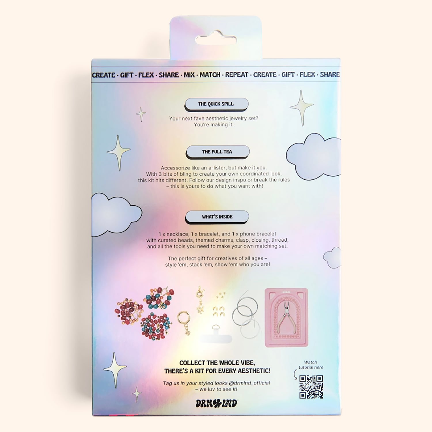 Kit bijoux 3 en 1 "Western Chic"