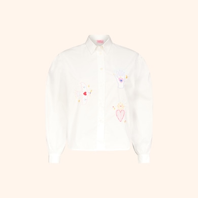 Chemise brodée Paloma, , hi-res
