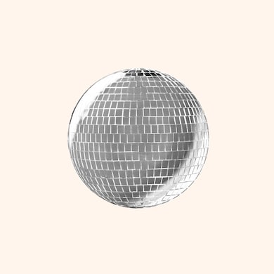 Assiette "Boule disco", , hi-res