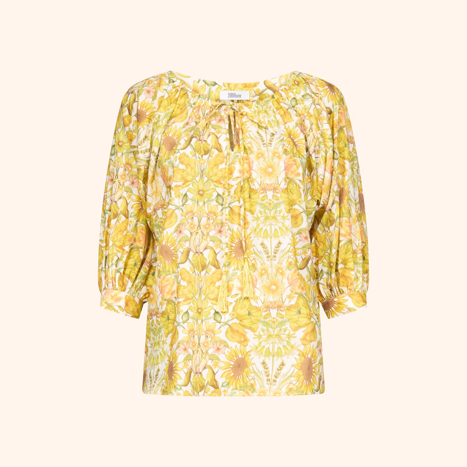 bon marche yellow tops