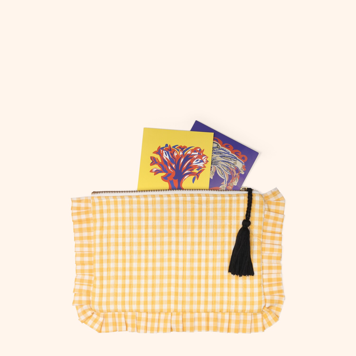 Pochette à volants initiales BB