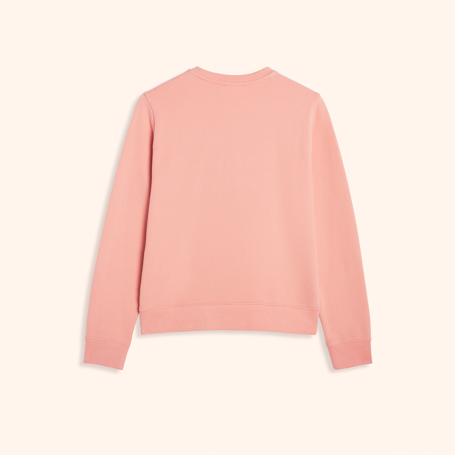 Sweat L'imbécile Heureuse Corail Doux
