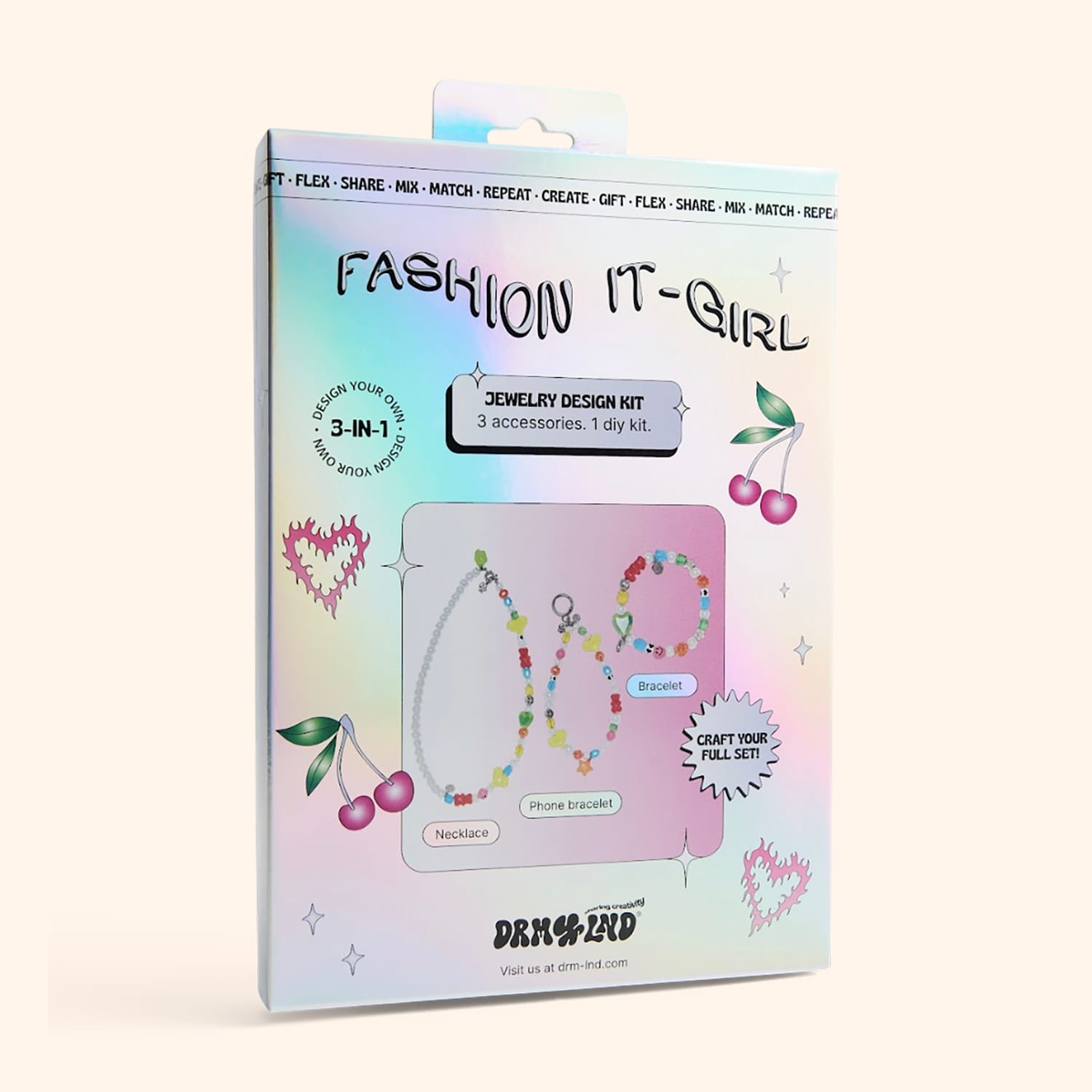 Kit bijoux 3 en 1 "Fashion It Girl"