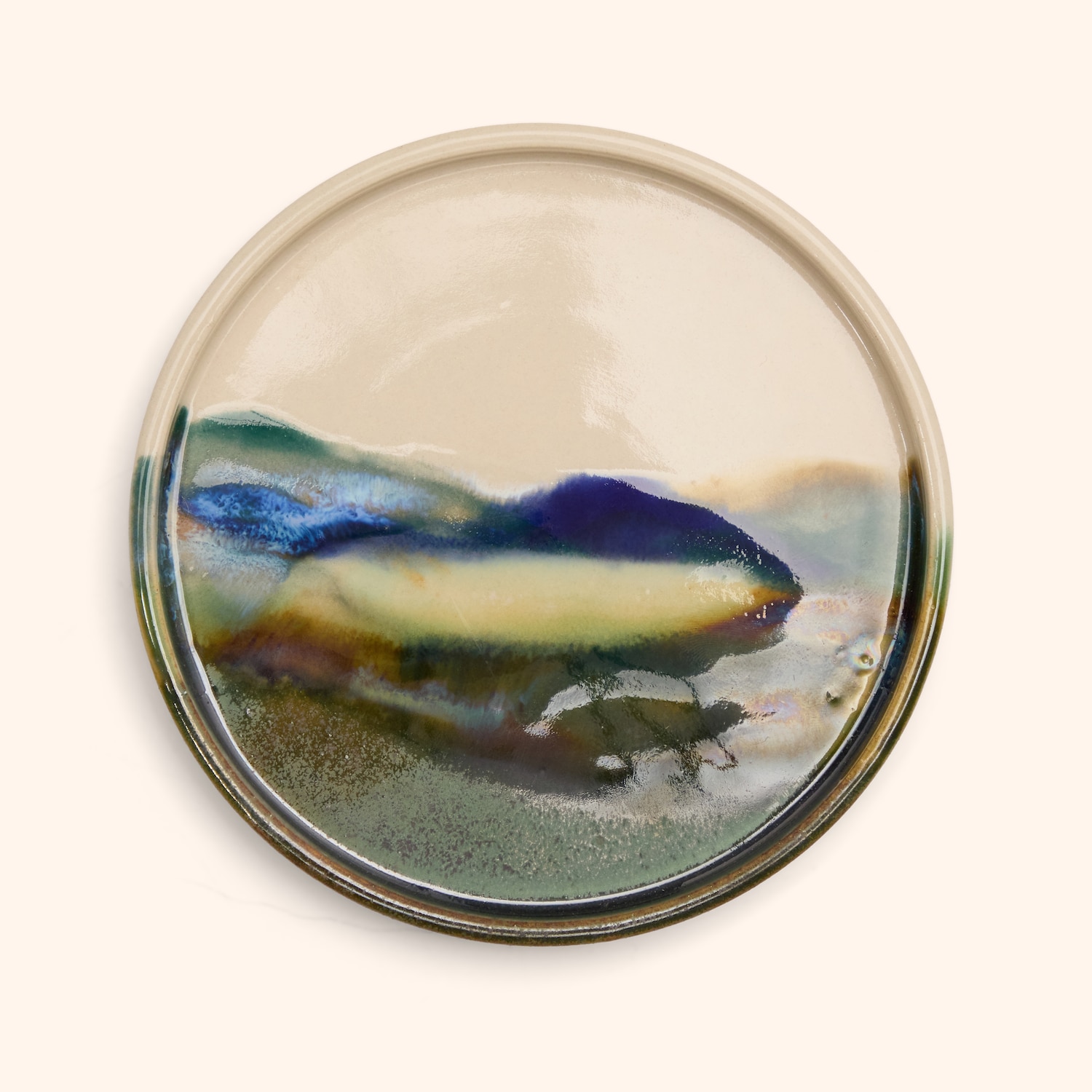 Assiette Terra Paesina