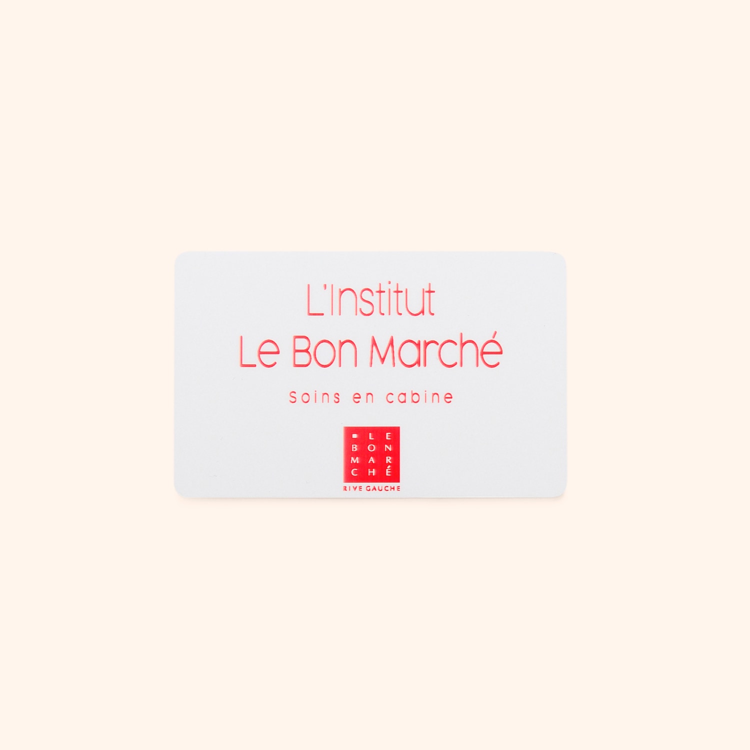 Carte cadeau L'Institut