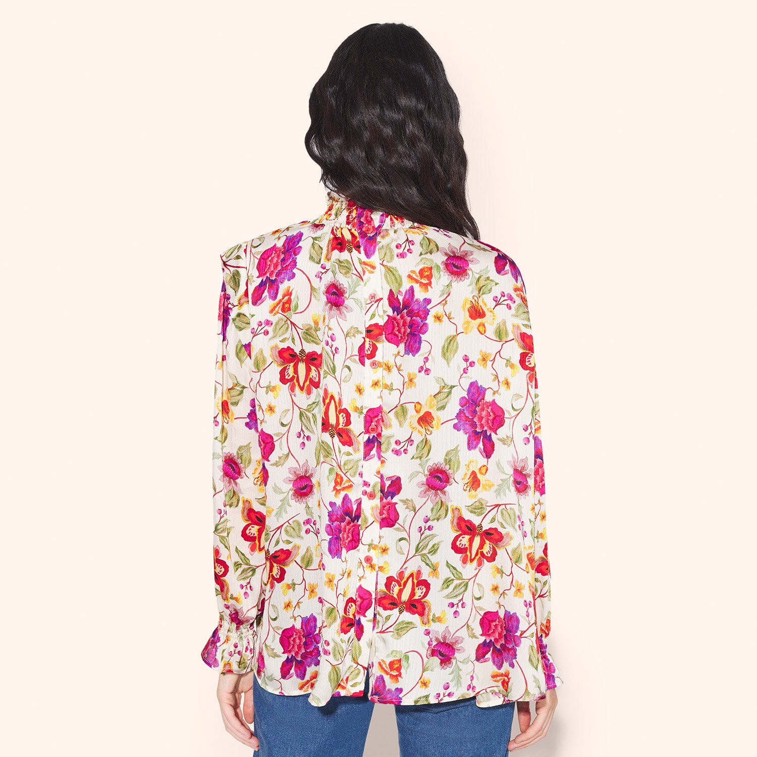 Blouse Smock tapisserie