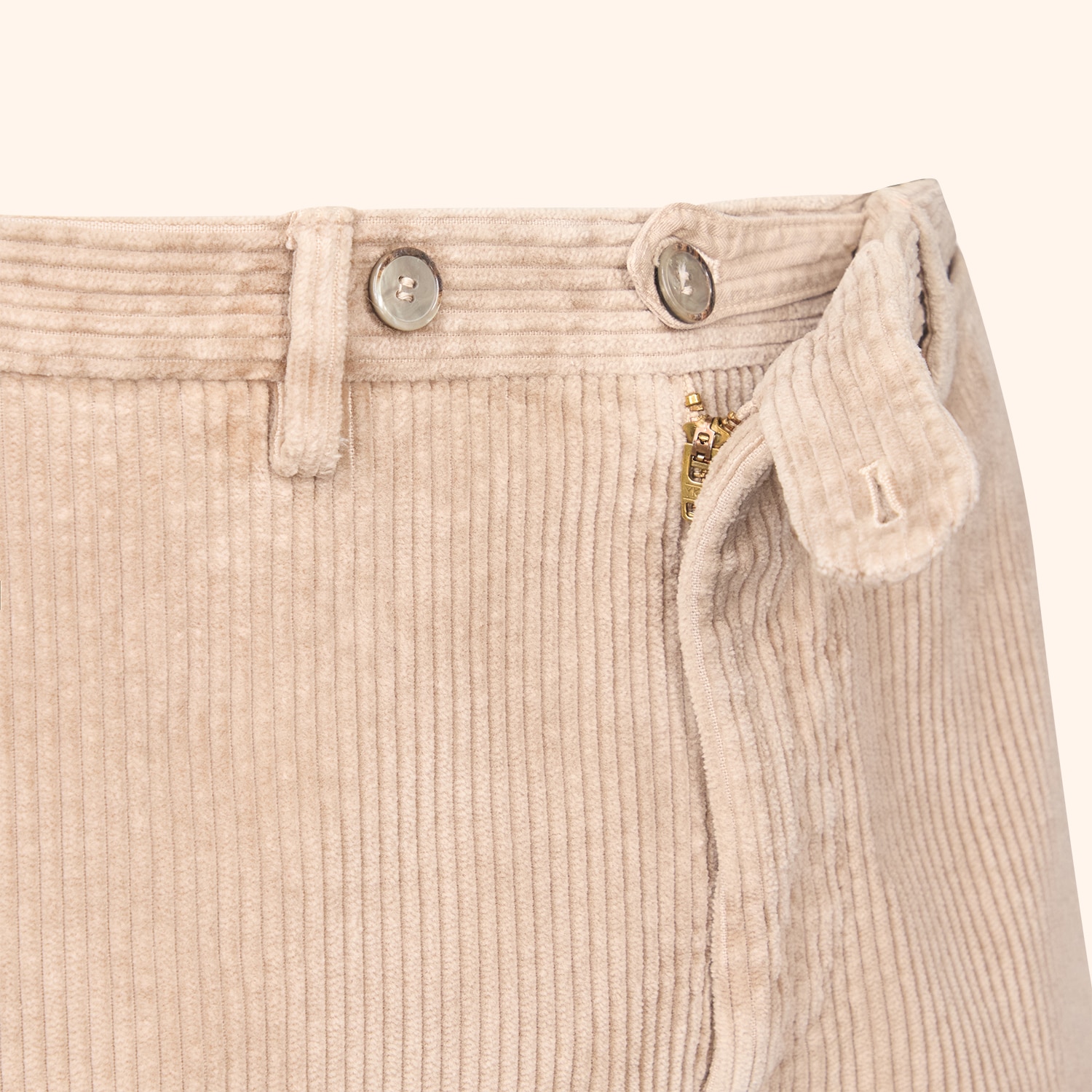 Pantalon velours grosses cotes