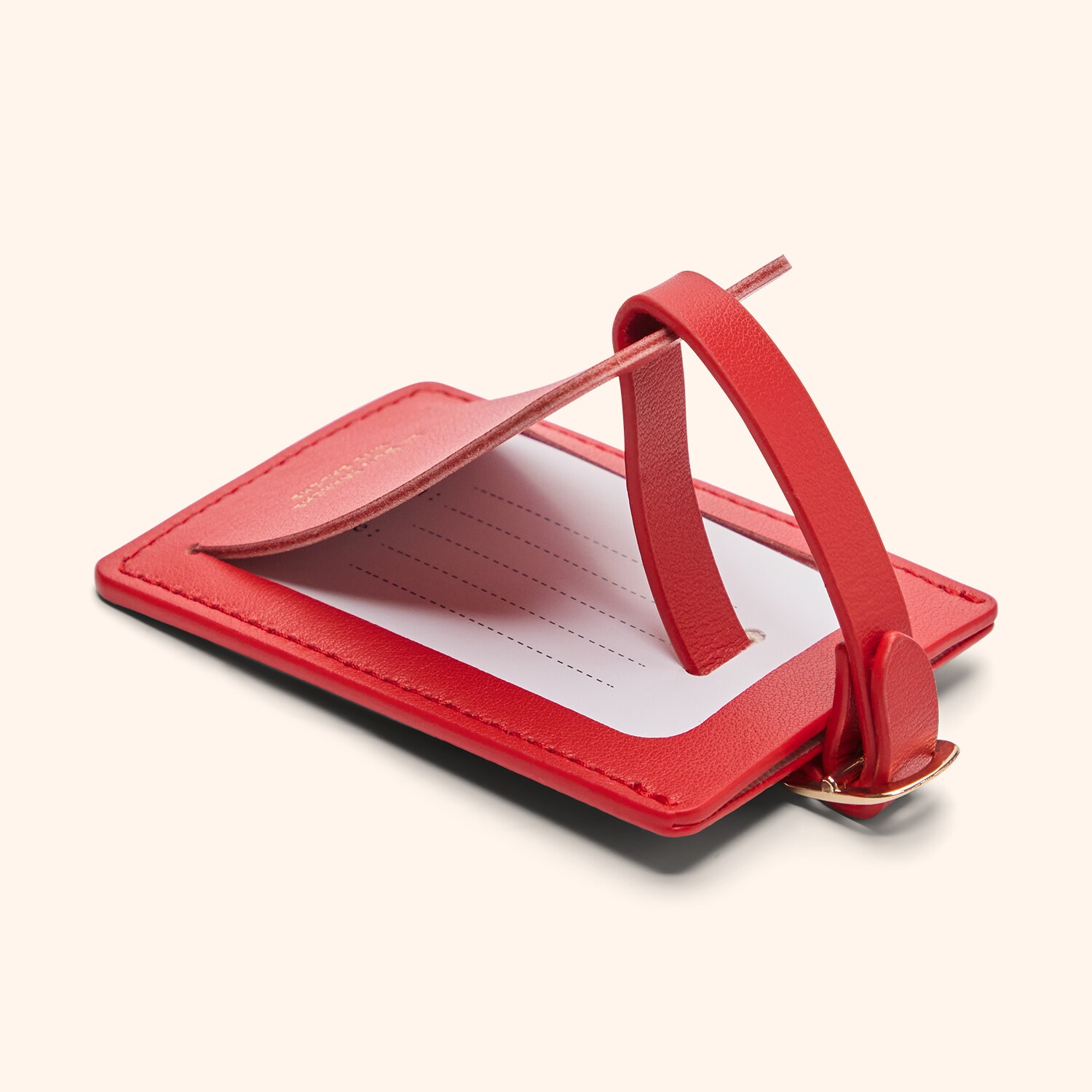 Etiquette bagage "Prisme"