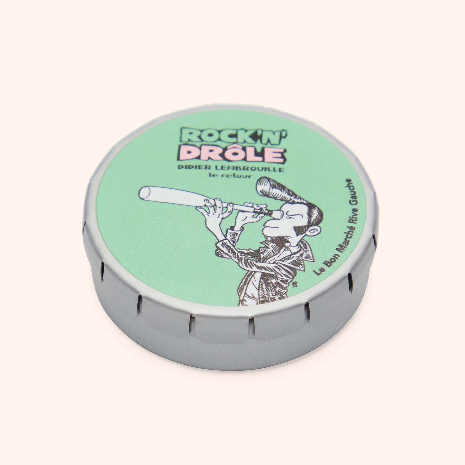 Boite pastille Rock'n'Drôle 