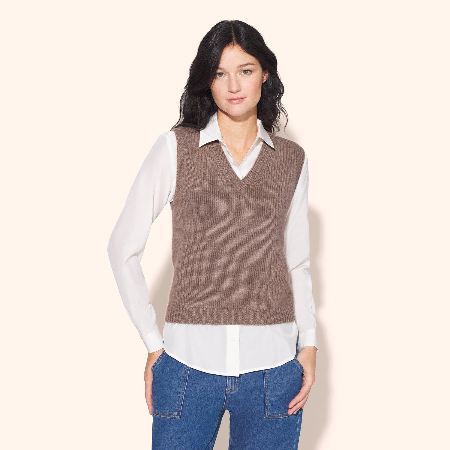 Pull sans manches