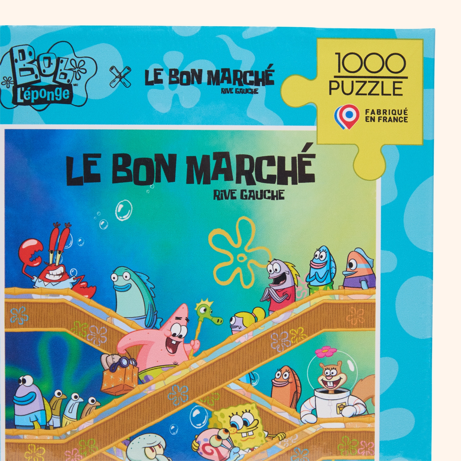 Puzzle Bob L'éponge Escalator | LE BON MARCHÉ RIVE GAUCHE x