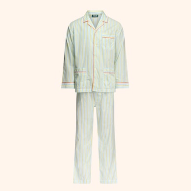 Pyjama long à rayures, , hi-res
