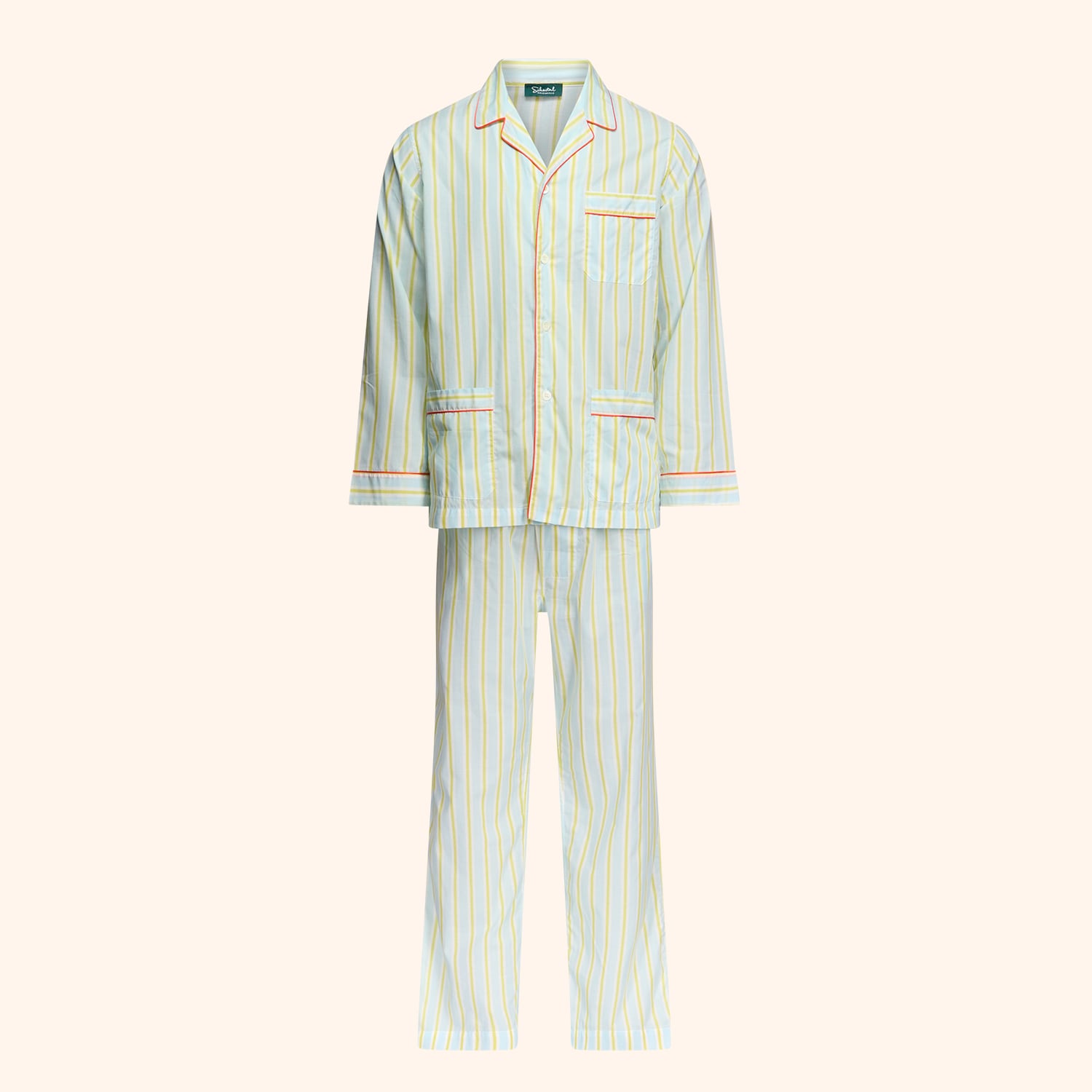 Pyjama long à rayures