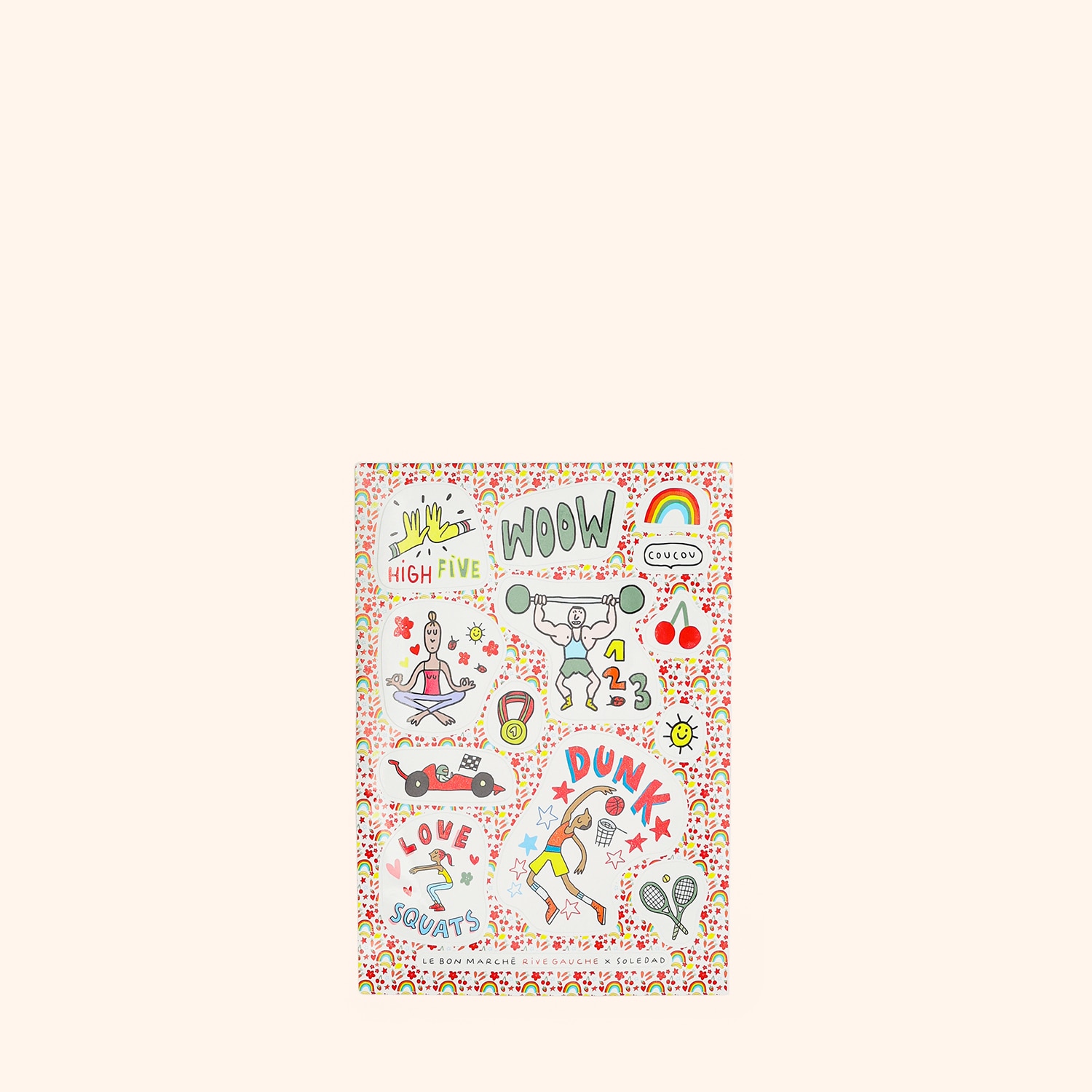 Planche de stickers