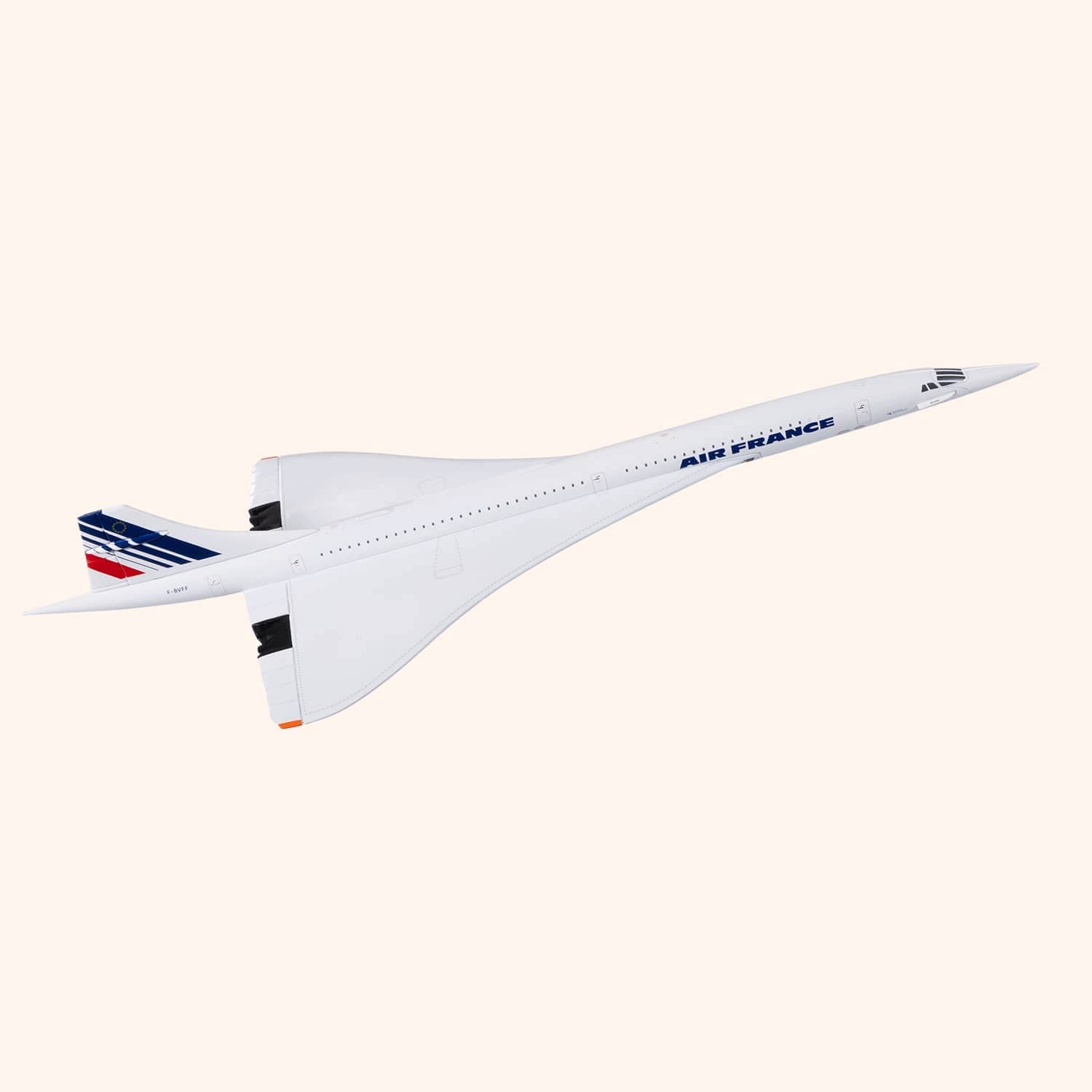 Maquette Sud Aviation Concorde F-BVFF Roissy CDG