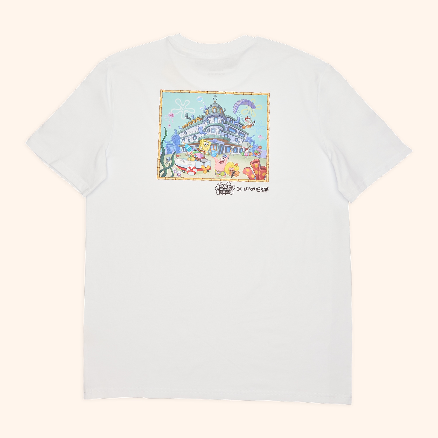T-shirt adulte Bob L'éponge Facade