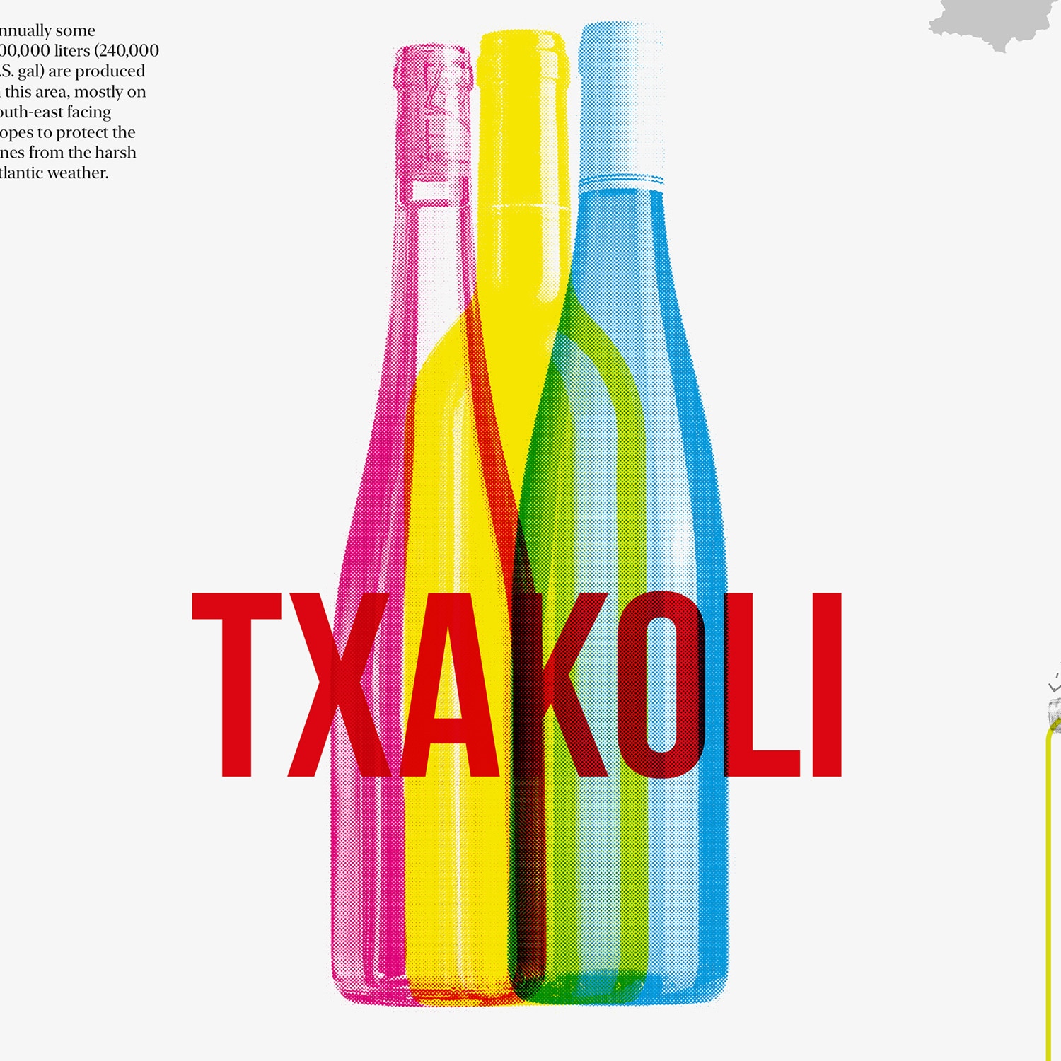 Collage "Txakoli" by Rosco - A4