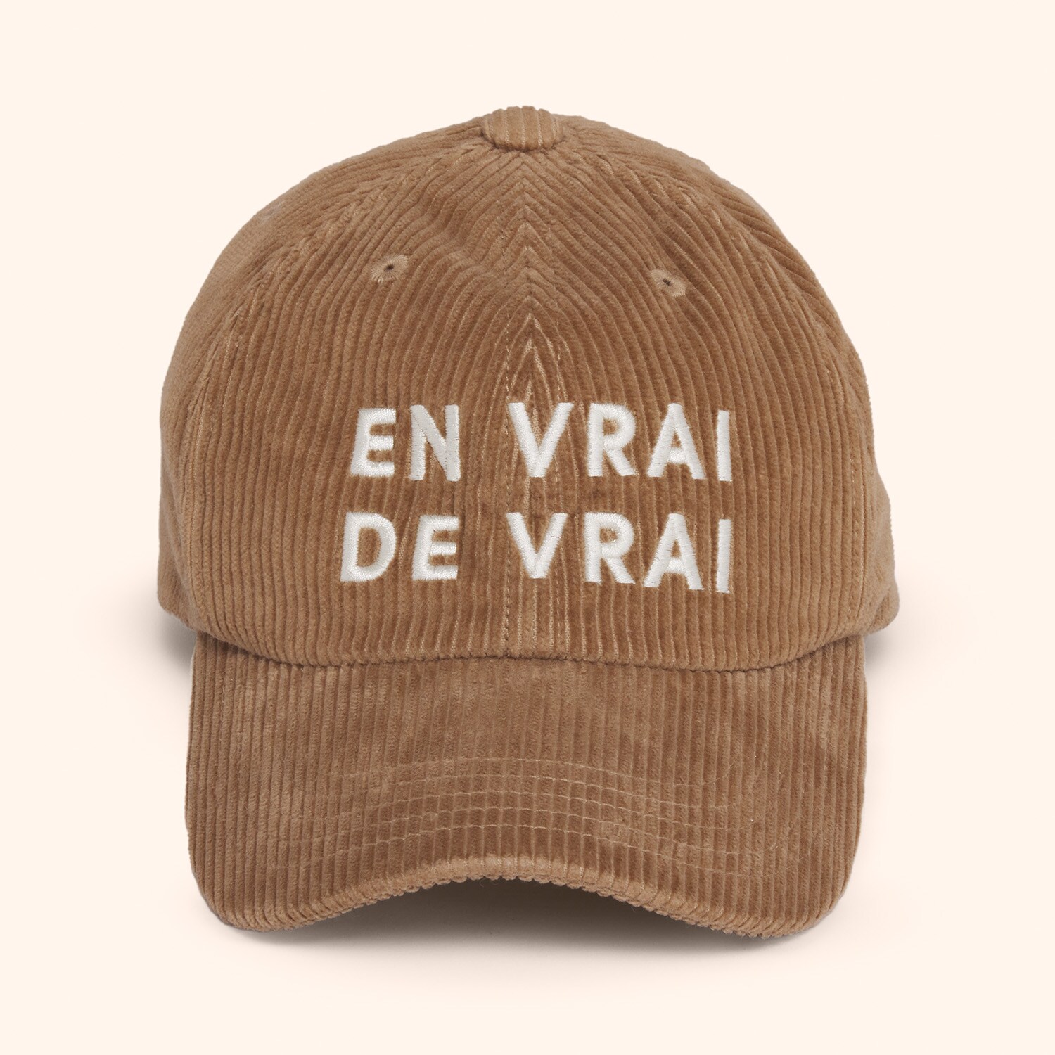 Casquette en Vrai de Vrai