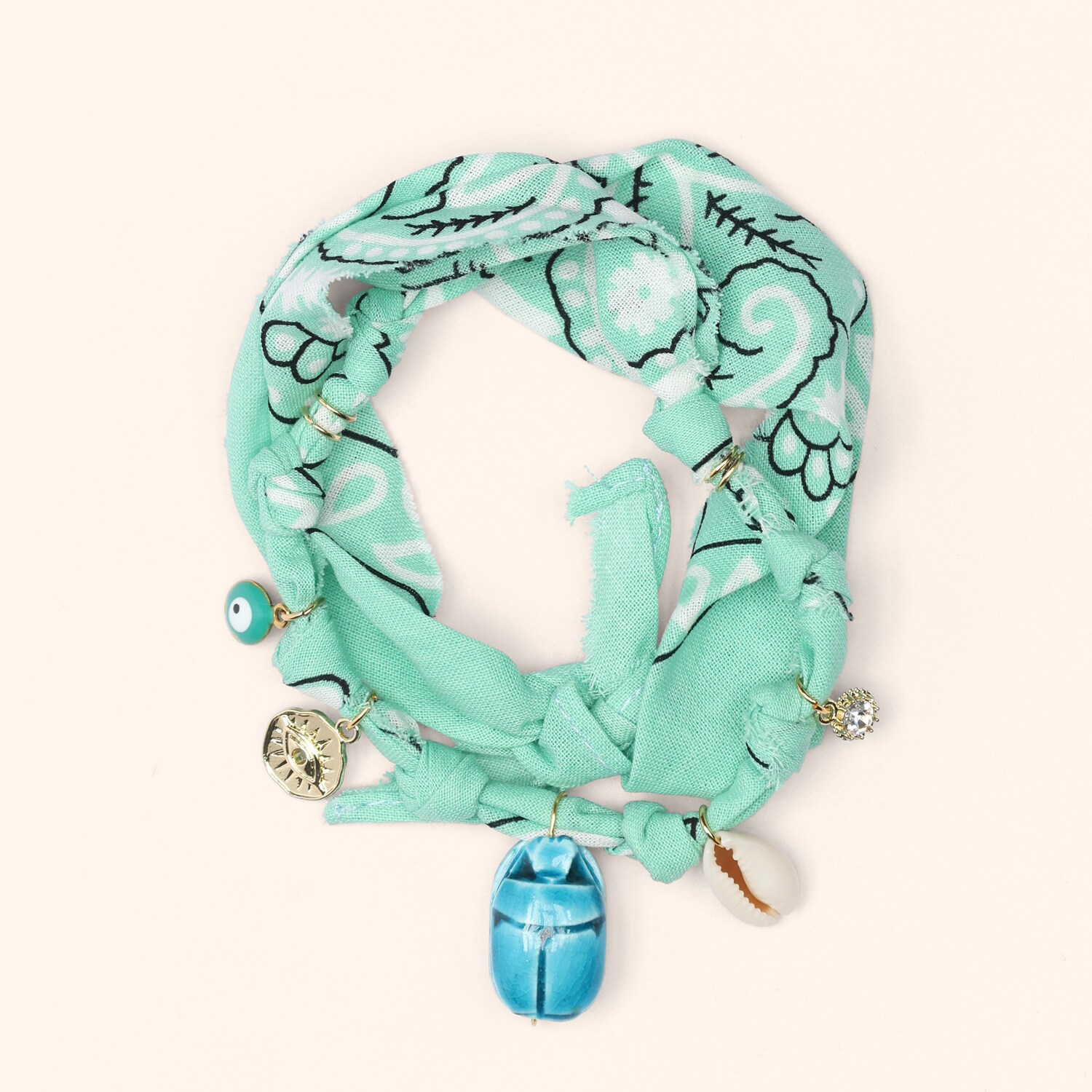 Collier Big scarabée