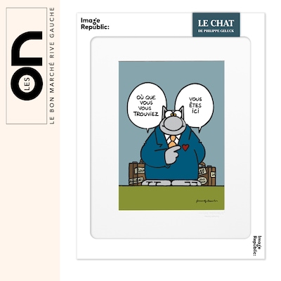 Dédicace : Philippe Geluck, , hi-res