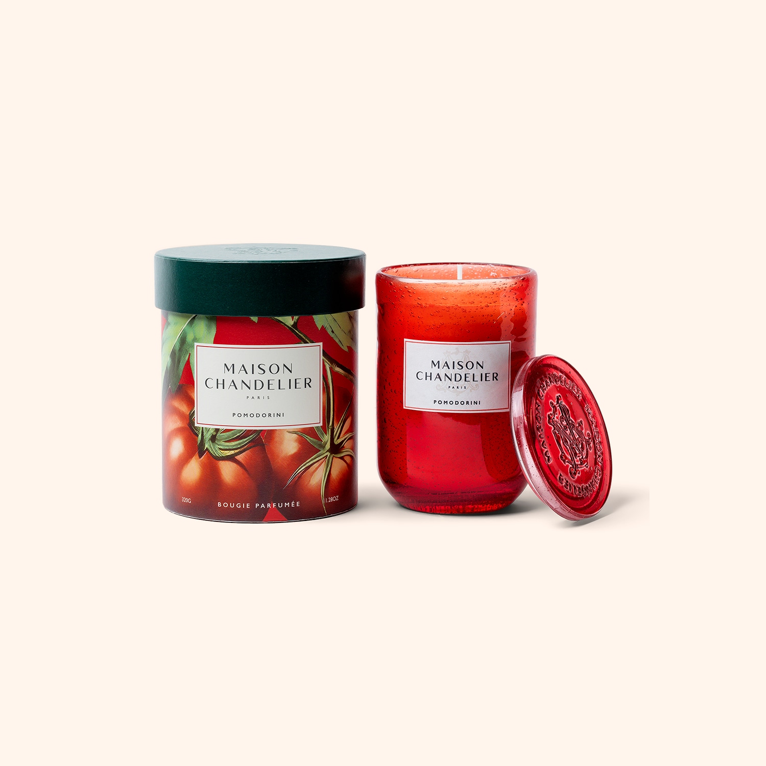 Bougie Parfum&eacute;e tomate