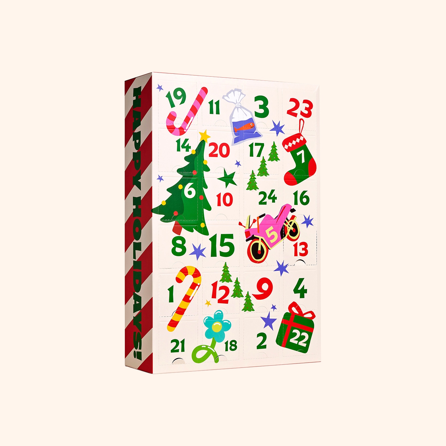 Calendrier de l'Avent chaussettes