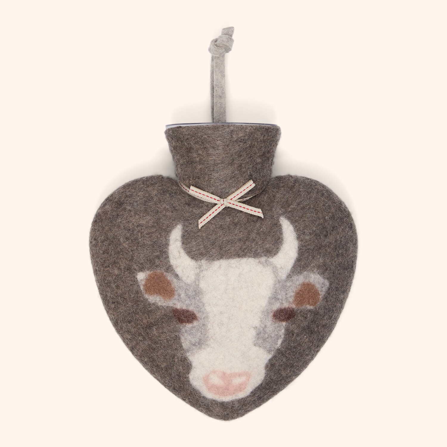 Bouillotte c&oelig;ur Vache