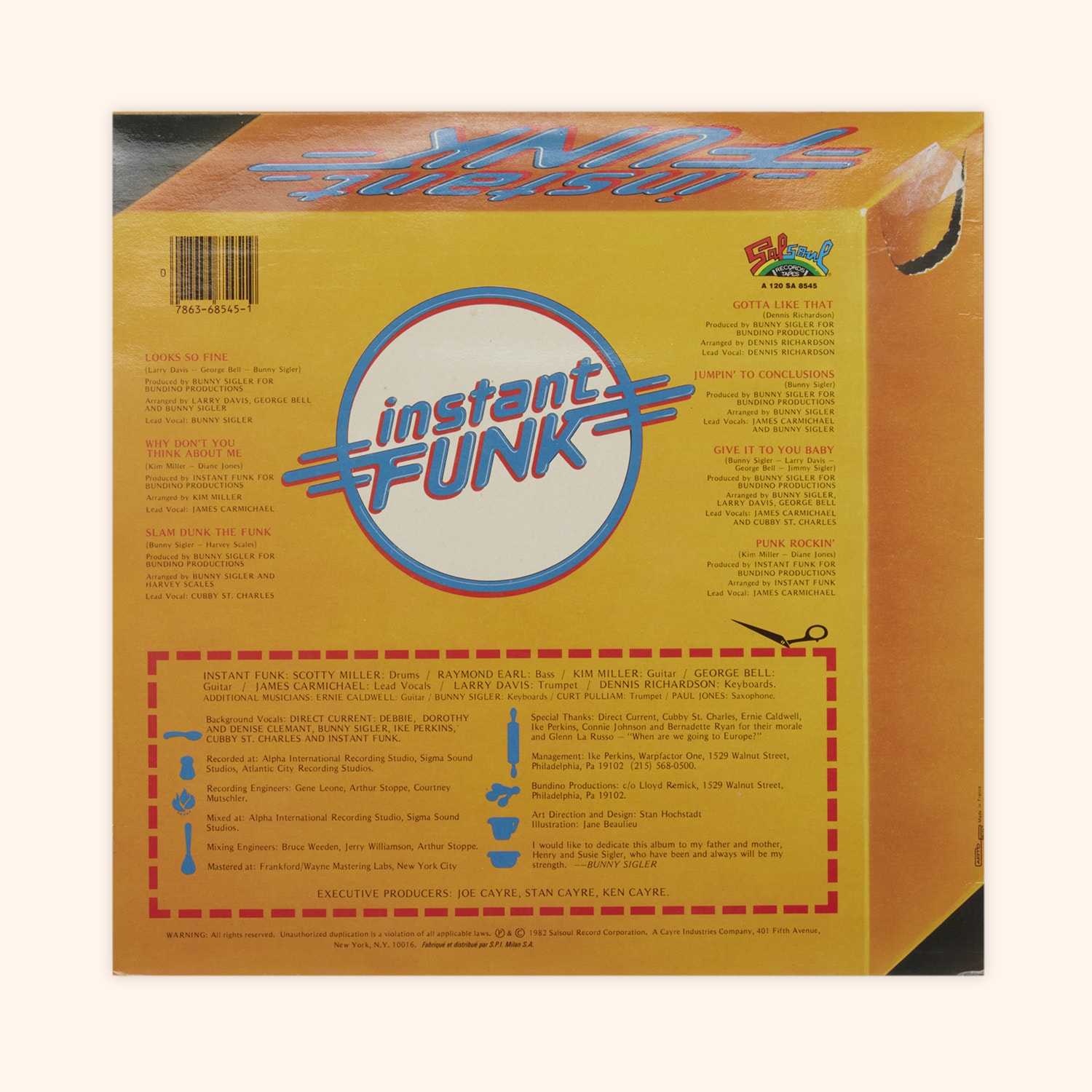 Vinyle Instant Funk - Look so Funk