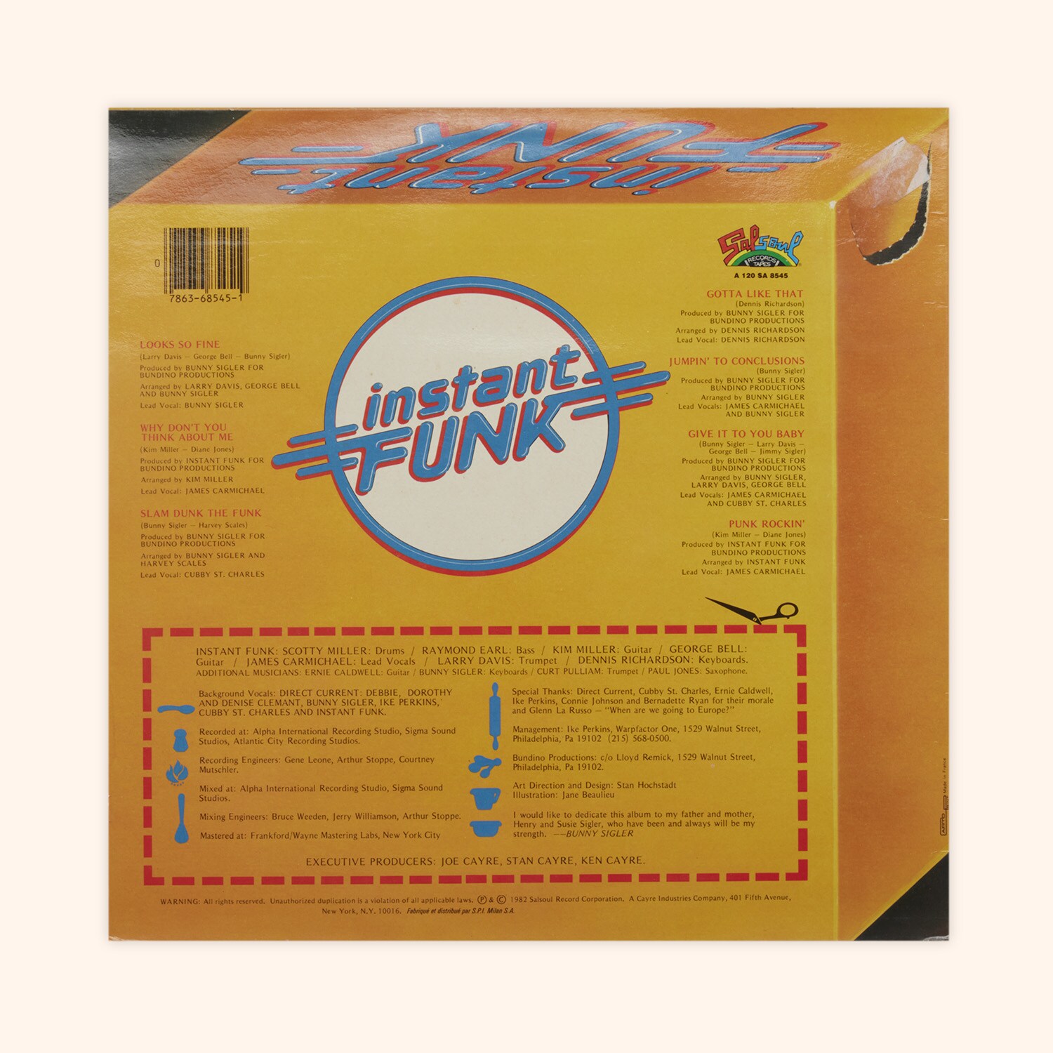 Vinyle Instant Funk - Look so Funk