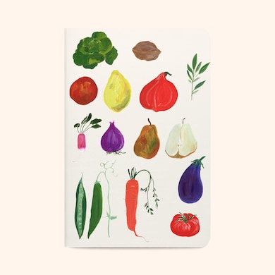 Carnet A5 Fruits et Legumes, , hi-res