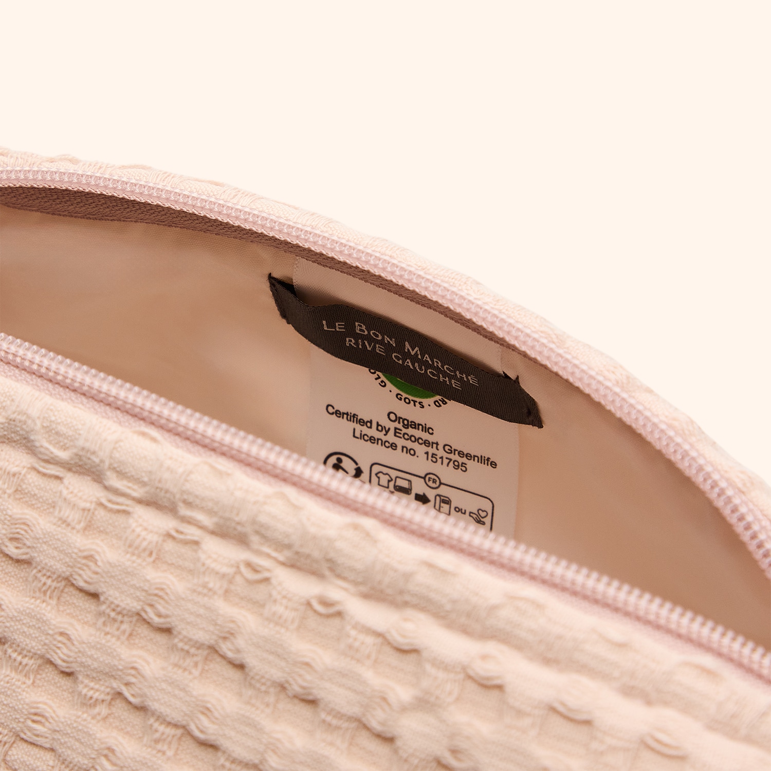 Trousse de toilette rose