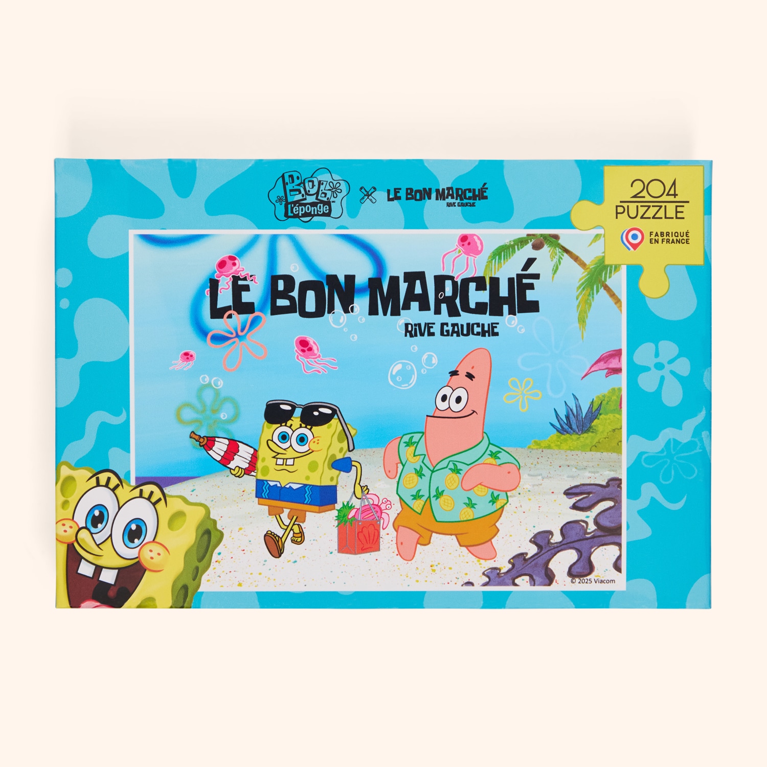 Puzzle Bob l'éponge Plage