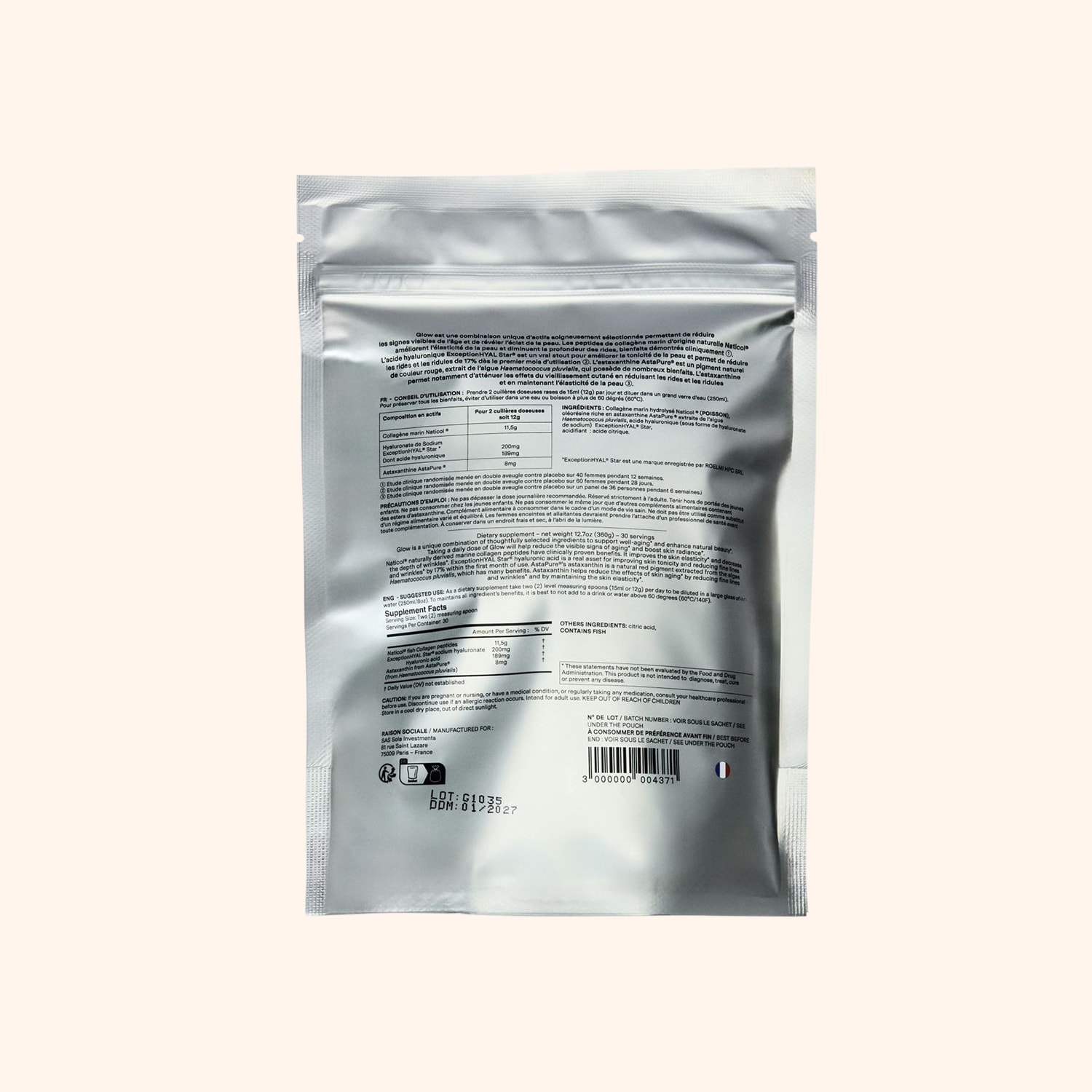 Compléments alimentaires Glow