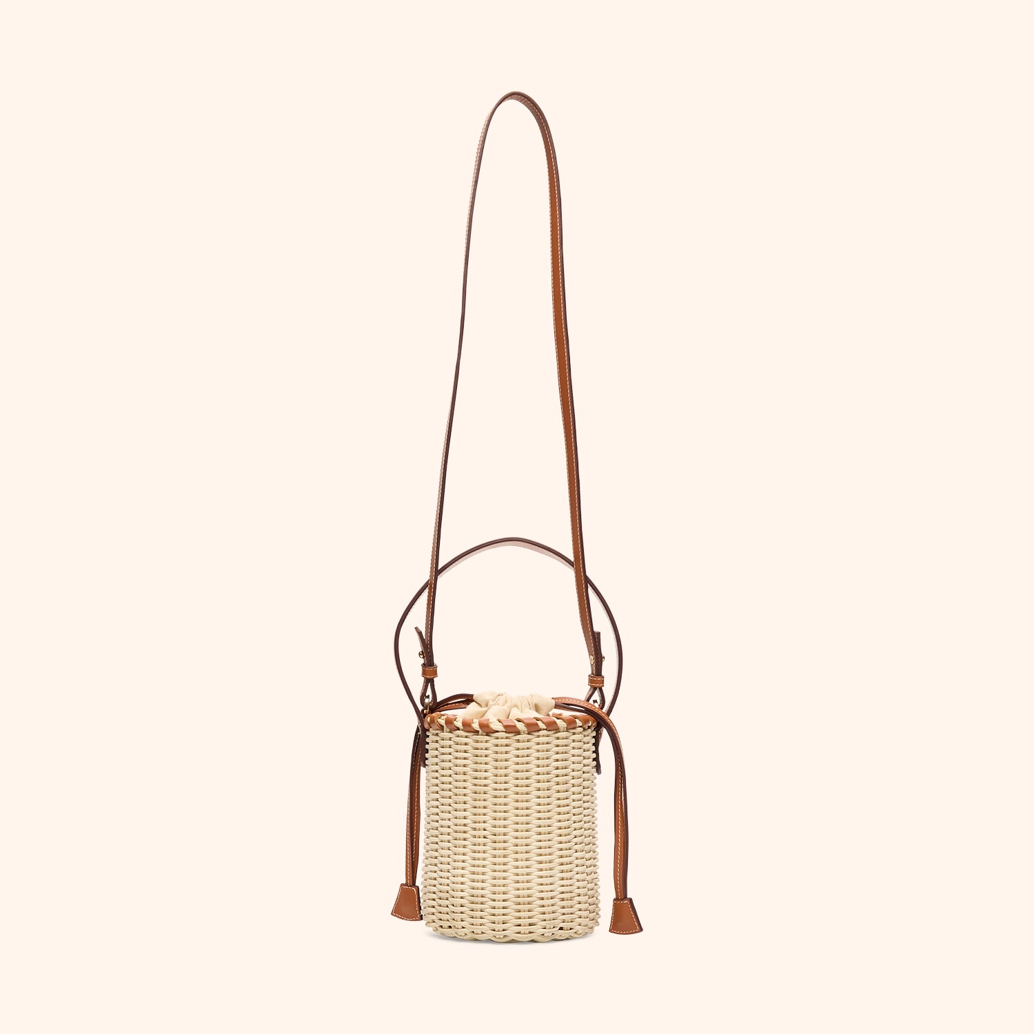 Sac sceau rotin