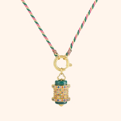 Collier MOT DE PASSE PRECIOUS ONYX VERT, , hi-res