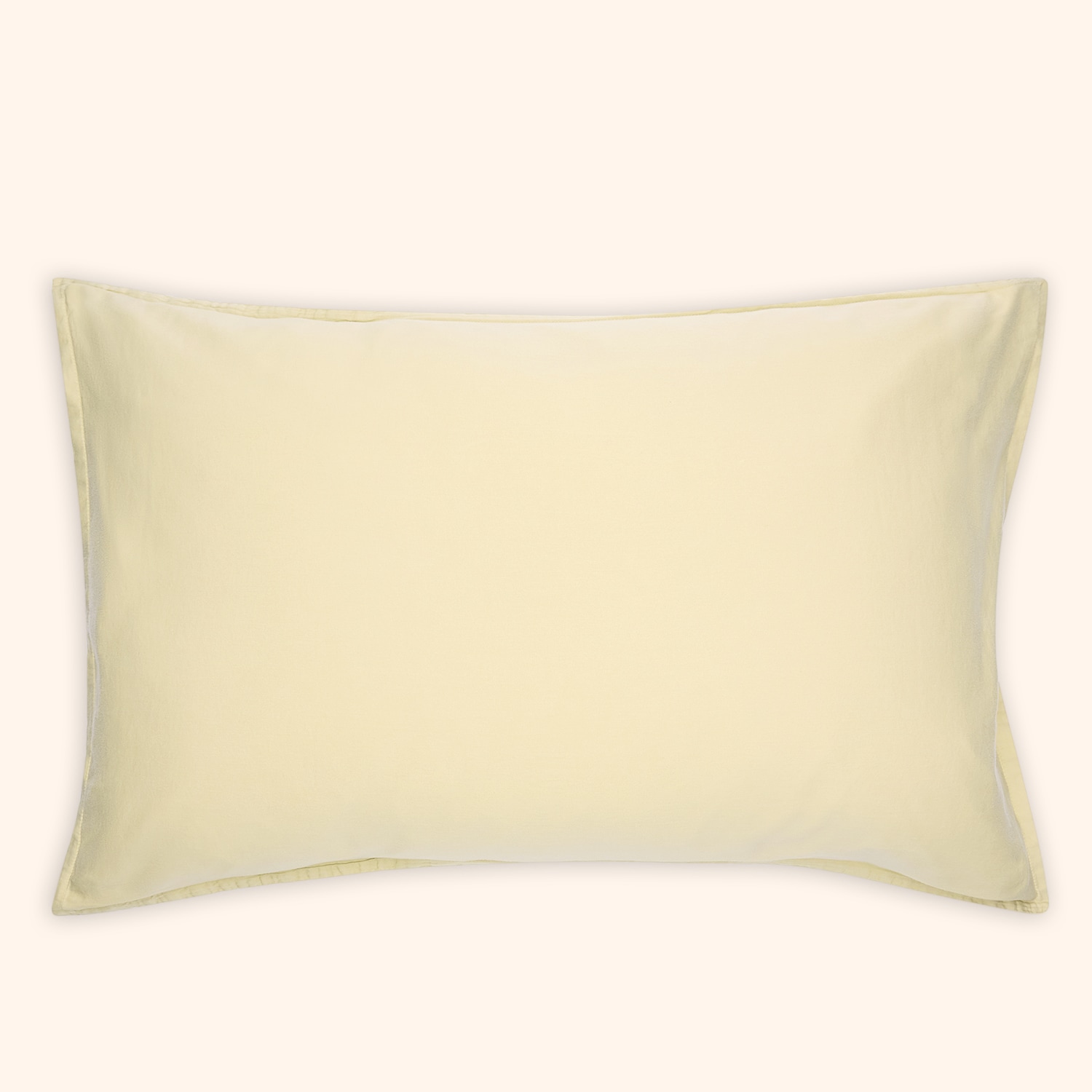 Lot de 2 taies d'oreiller Sati en Satin Lavé