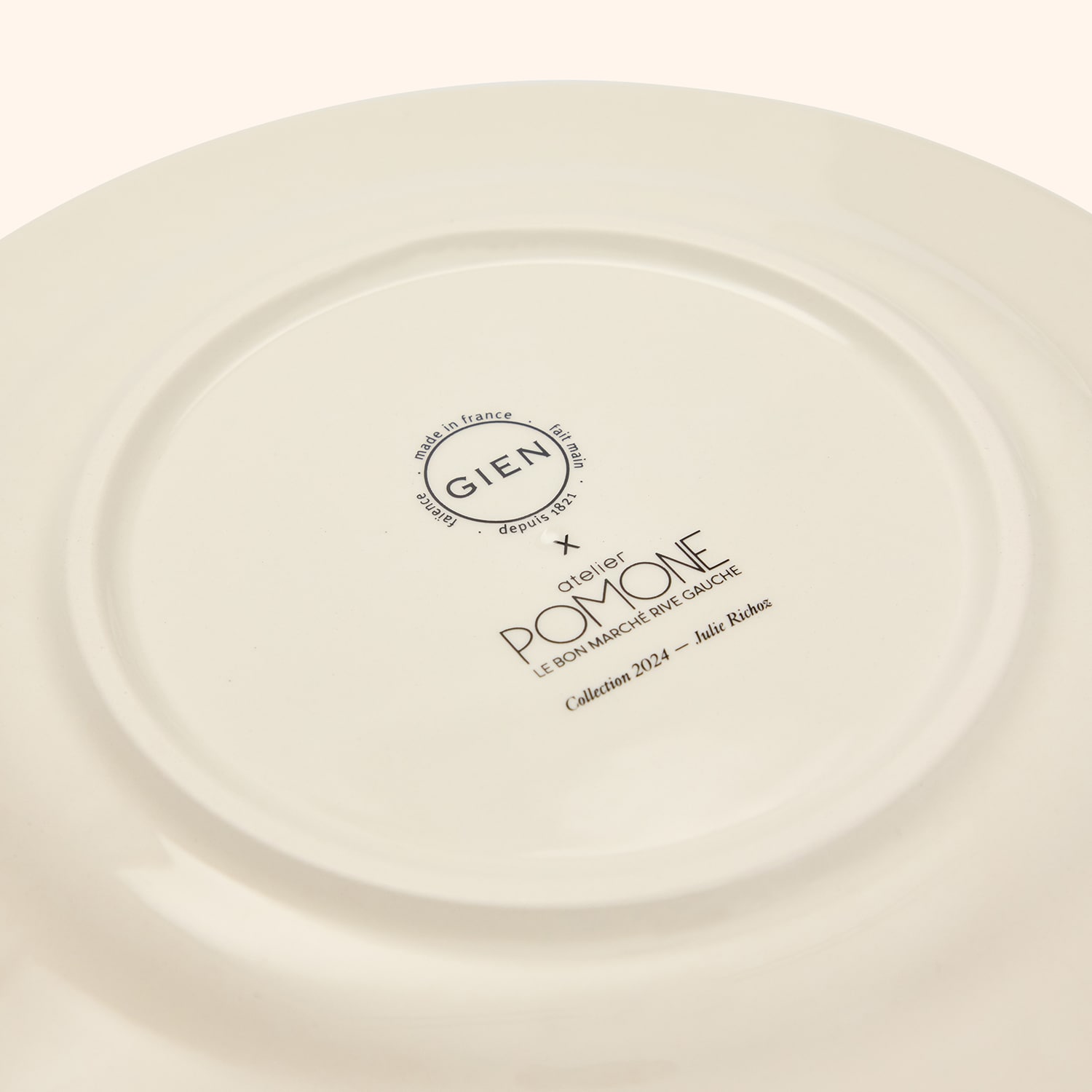 Coffret de 4 assiettes à dessert