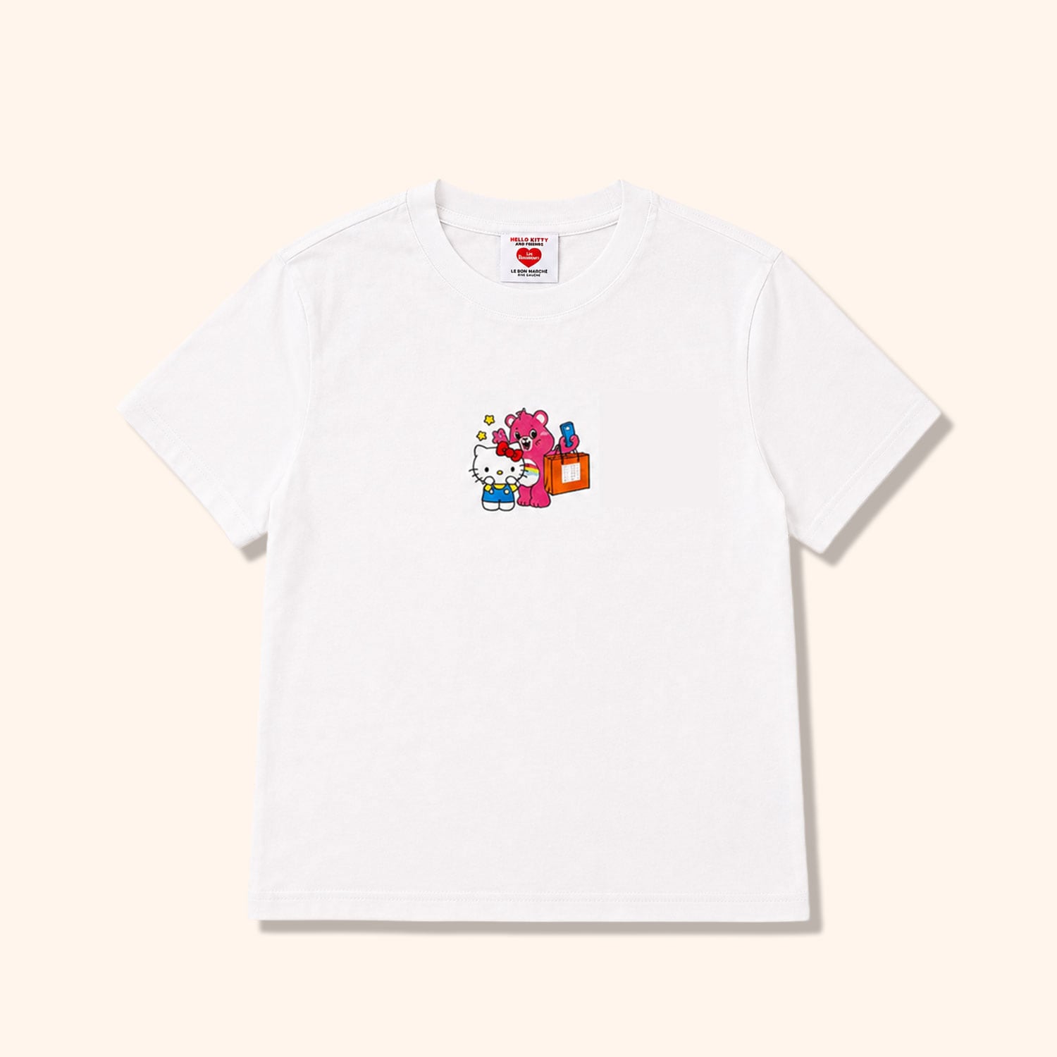 T shirt junior Hello Kitty & les Bisounours