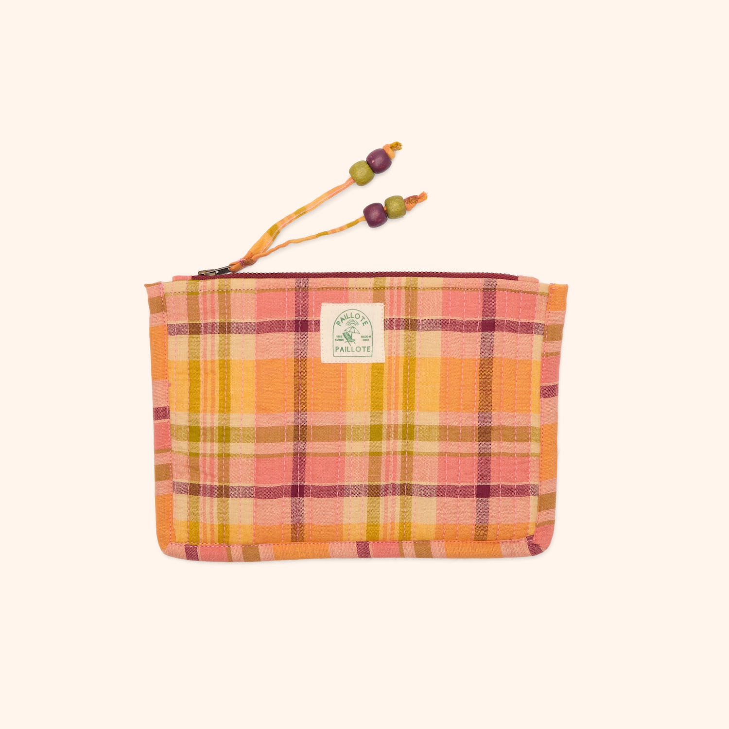 Petite pochette tartan