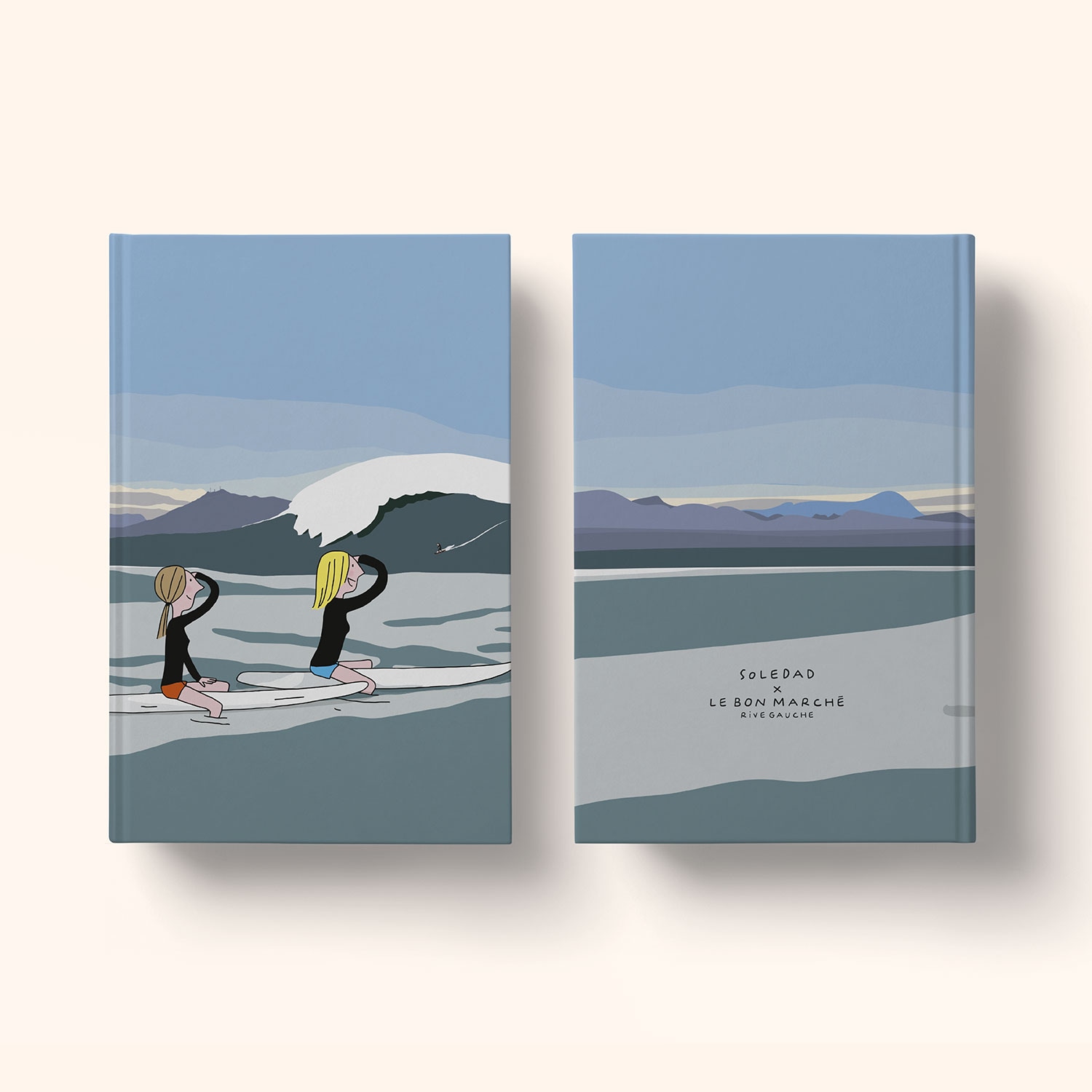 Carnet SOLEDAD "Surfeuses"