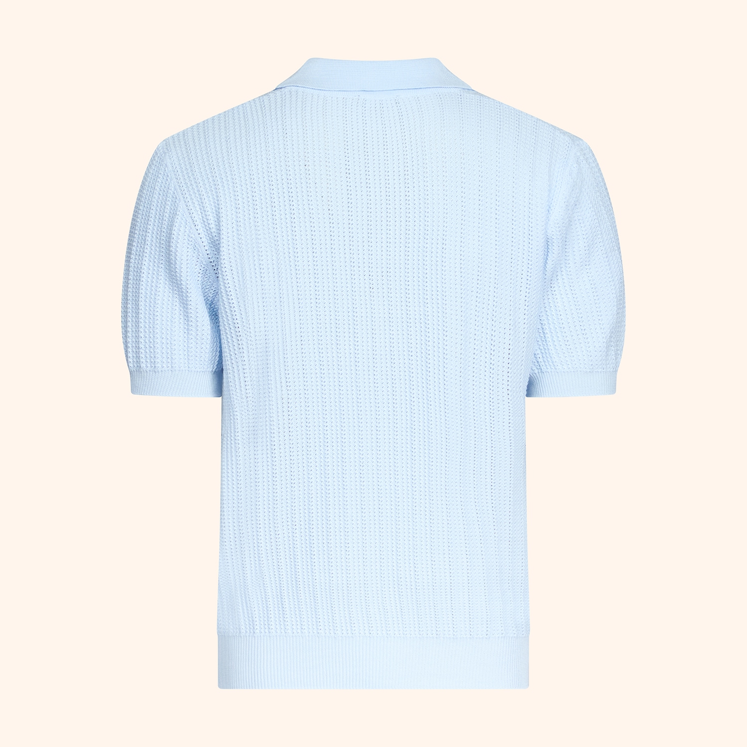 Polo armur&eacute; col skipper