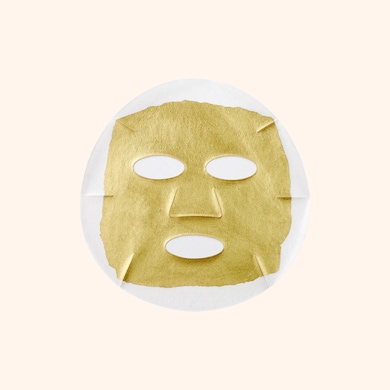 Masque feuille d'or pur 24 carats, , hi-res